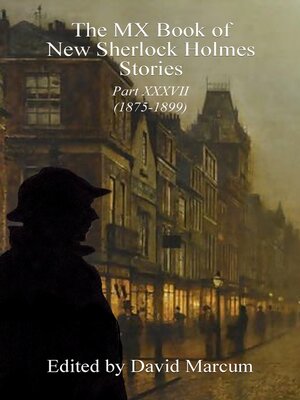 cover image of The MX Book of New Sherlock Holmes Stories, Part XXXVII